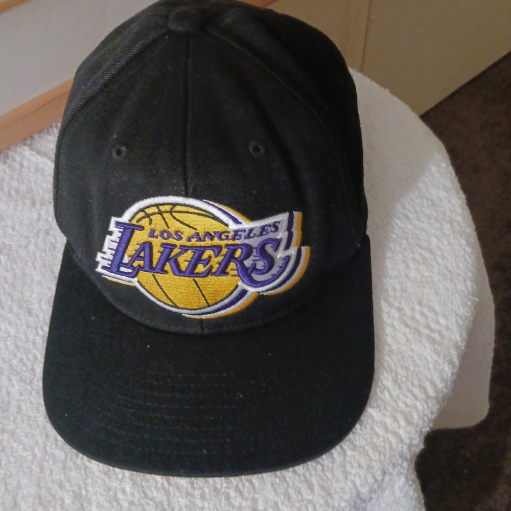 Lakersc Black and Gold Cap Adjustable